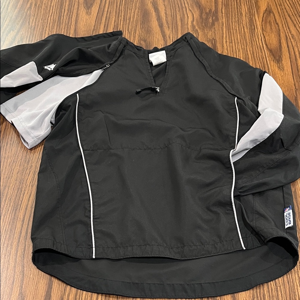 Majestic Black and Gray Kids Jacket